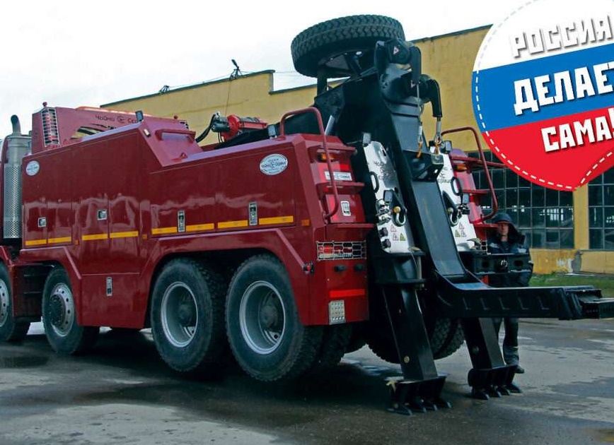 Эвакуатор с брилем «Чайка-Сервис 2784GA» – не покидая асфальта