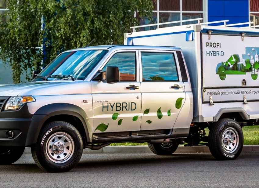 Гибридный ульяновский пикап – УАЗ Профи Гибрид