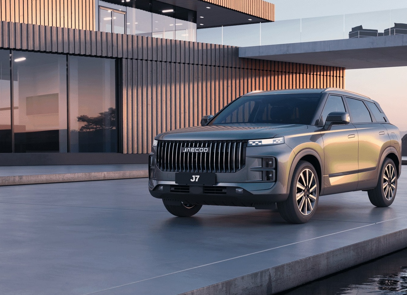 Новый кроссовер JAECOO J7. Что за зверь?