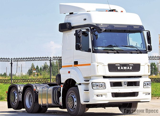 Финская модификация КамАЗа с «ленивцем» - Kamaz 6х2 NT