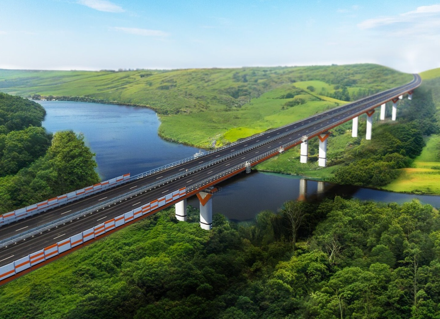 На строительство моста через Суру на трассе М-7 в Чувашии потрачено 17 млрд рублей