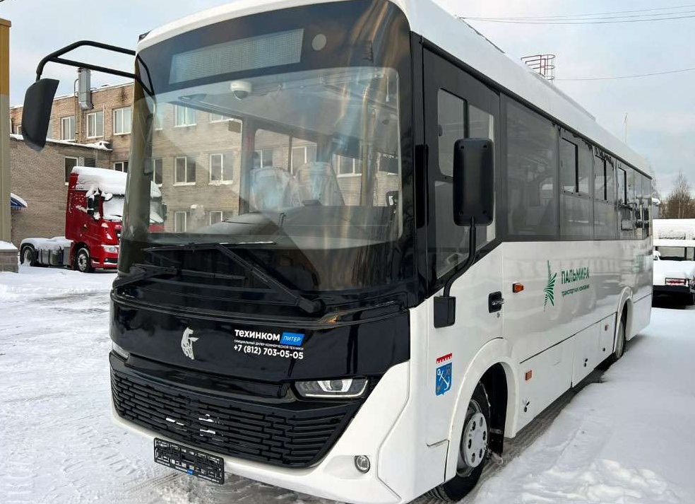 22 новейших автобуса КАМАЗ поставлены в Санкт-Петербург